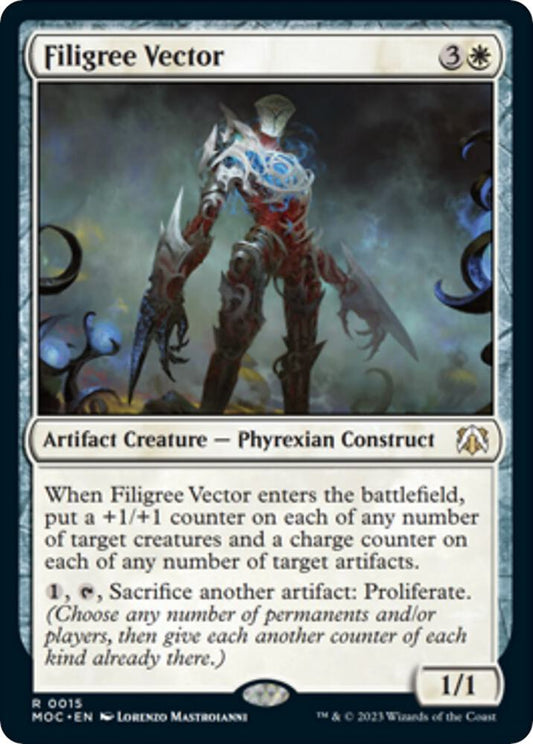 Filigree Vector - March of the Machine Commander #15