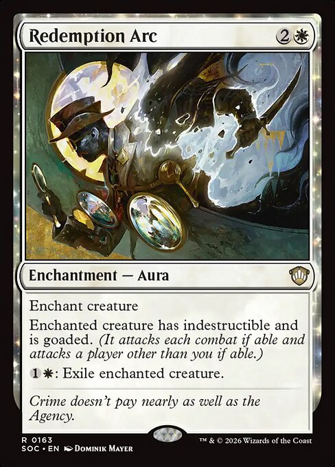 SOC, Redemption Arc, Standard, 163, R, Near Mint, Normal, EN