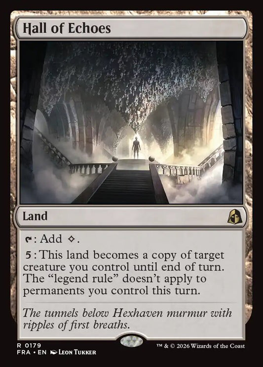 FRA, Hall of Echoes, Standard, 179, R, Near Mint, Normal, EN