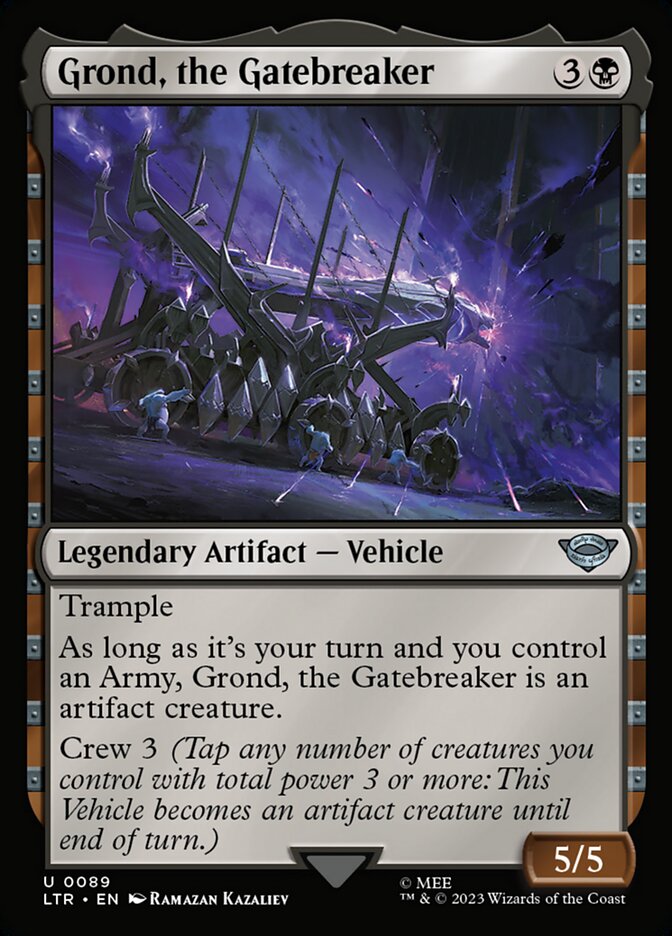 LTR, Grond, the Gatebreaker, Standard, 89, U, Near Mint, Normal, EN