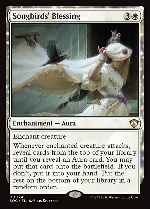 SOC, Songbirds' Blessing, Standard, 174, R, Near Mint, Normal, EN