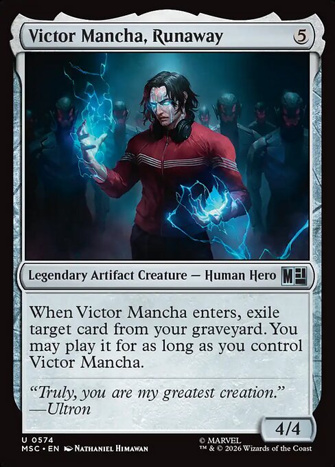 MSC, Victor Mancha, Runaway, Standard, 574, U, Near Mint, Normal, EN