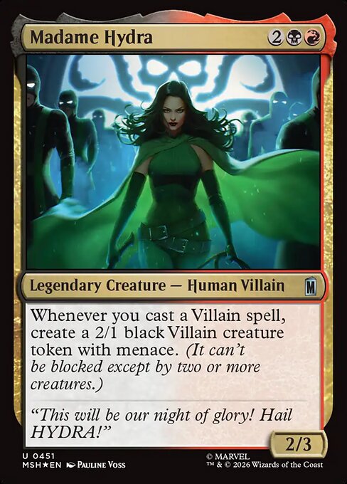 MSH, Madame Hydra, Standard, 451, U, Near Mint, (Surge Foil), EN