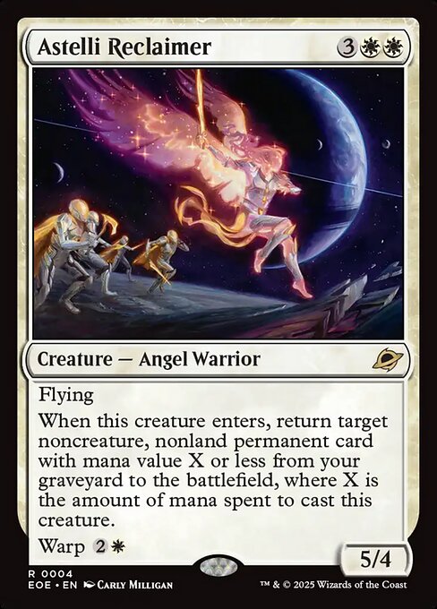 EOE, Astelli Reclaimer, Standard, 4, R, Near Mint, Normal, EN