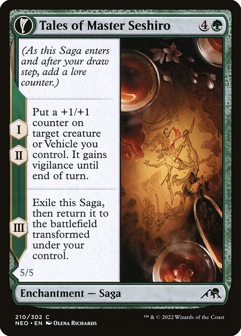 NEO, Tales of Master Seshiro // Seshiro's Living Legacy, Standard, 210, C, Near Mint, Normal, EN