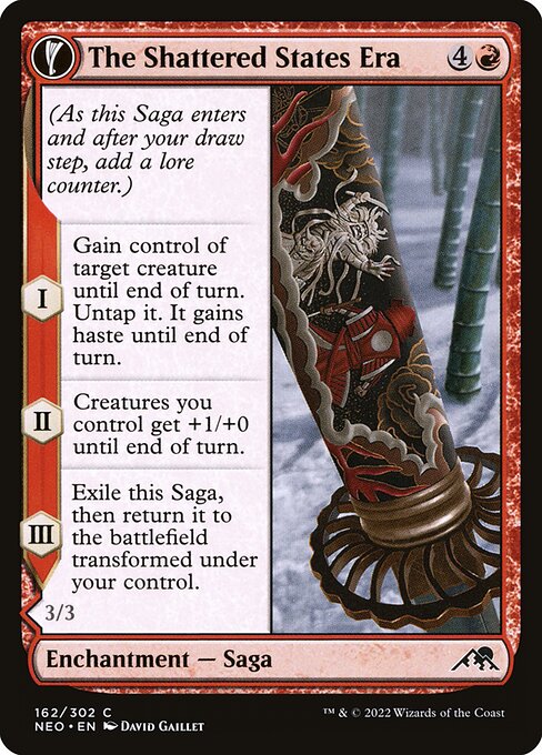 NEO, The Shattered States Era // Nameless Conqueror, Standard, 162, C, Near Mint, Normal, EN
