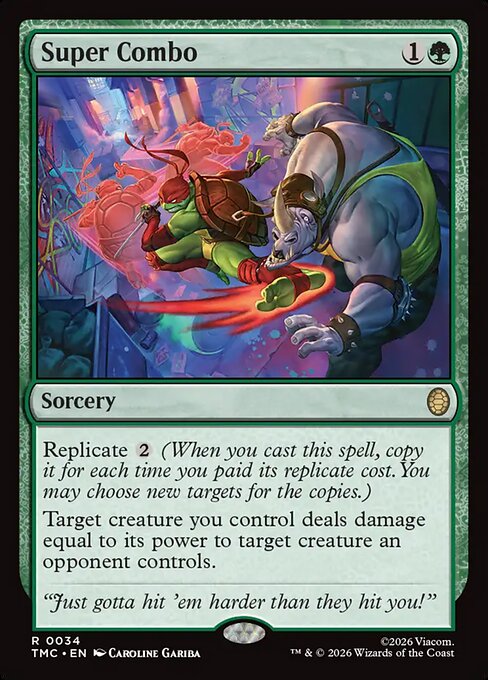 TMC, Super Combo, Standard, 34, R, Near Mint, (Normal), EN