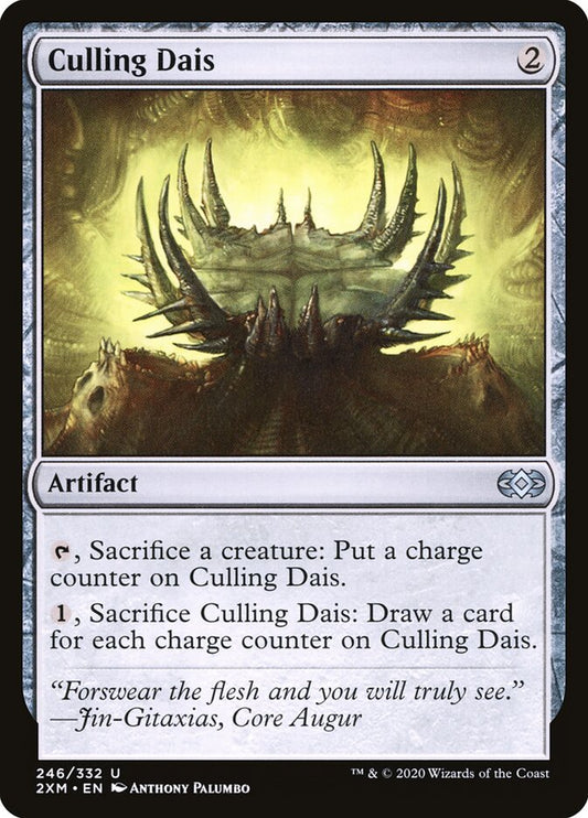 2XM, Culling Dais, Standard, 246, U, Near Mint, Normal, EN