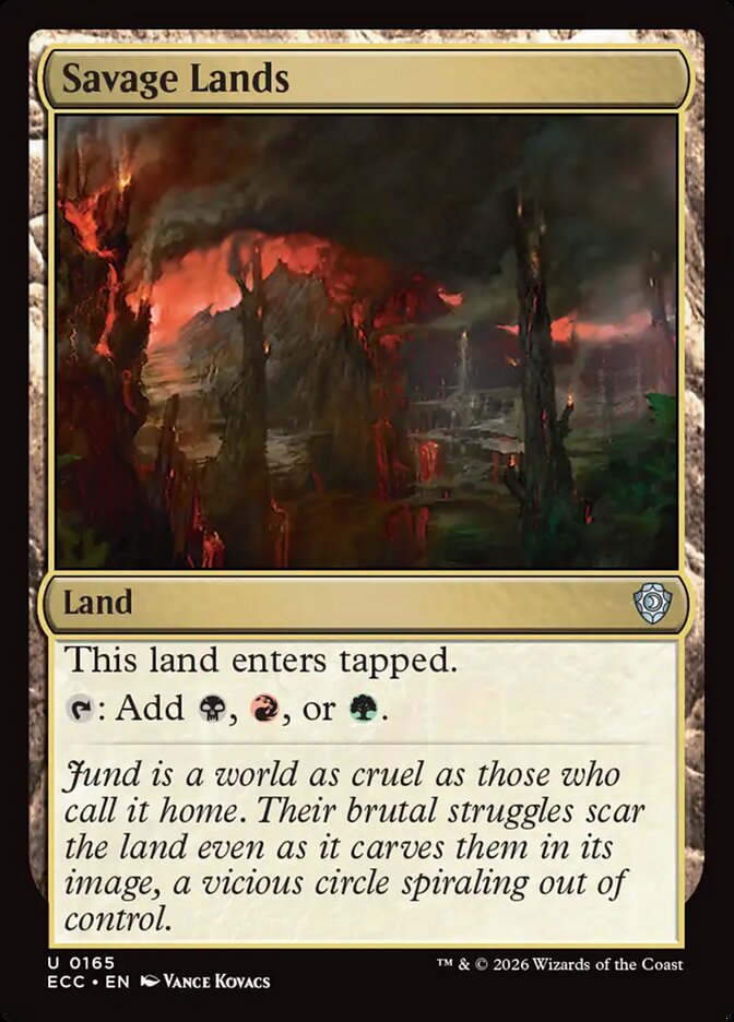 ECC, Savage Lands, Standard, 165, U, Near Mint, Normal, EN