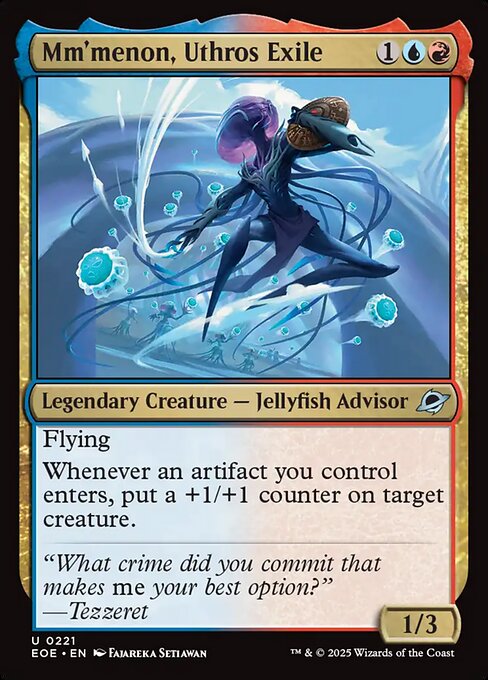 EOE, Mm'menon, Uthros Exile, Standard, 221, U, Near Mint, Normal, EN