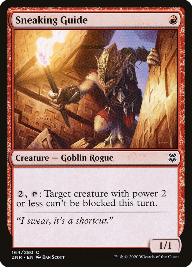 ZNR, Sneaking Guide, Standard, 164, C, Near Mint, Normal, EN