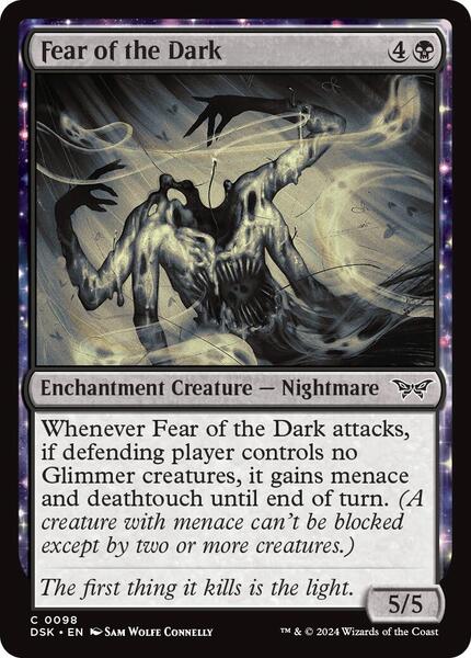 DSK, Fear of the Dark, Standard, 98, C, Near Mint, Normal, EN