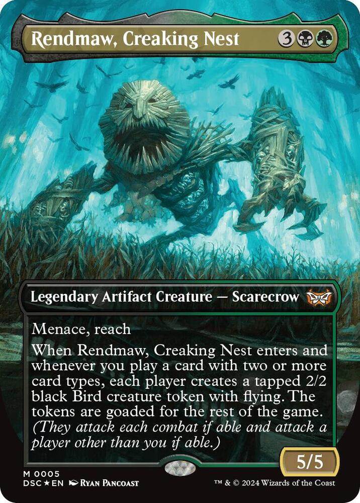 DSC, Rendmaw, Creaking Nest, (Borderless), 5, M, Near Mint, Normal, EN