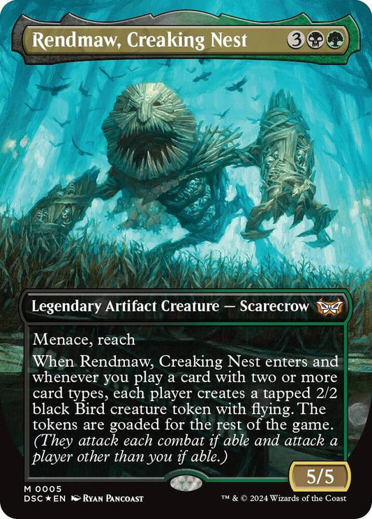 DSC, Rendmaw, Creaking Nest, (Borderless), 5, M, Near Mint, Normal, EN