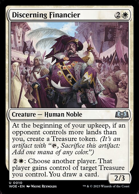 WOE, Discerning Financier, Standard, 10, U, Near Mint, Normal, EN