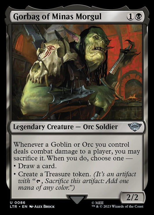 LTR, Gorbag of Minas Morgul, Standard, 86, U, Near Mint, Normal, EN