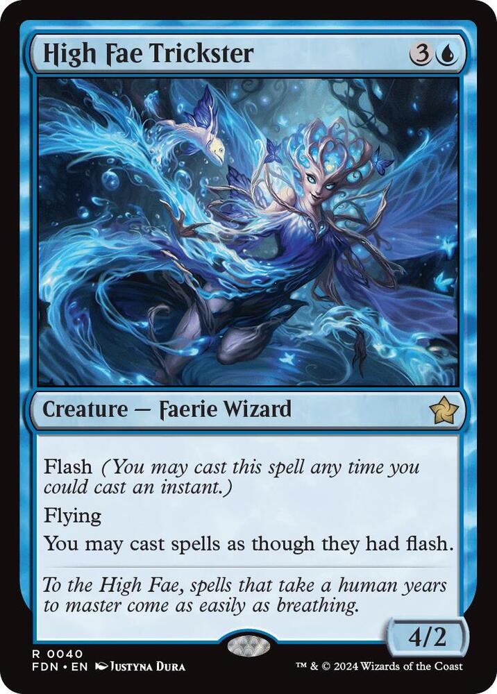 FDN, High Fae Trickster, Standard, 40, R, Near Mint, Normal, EN
