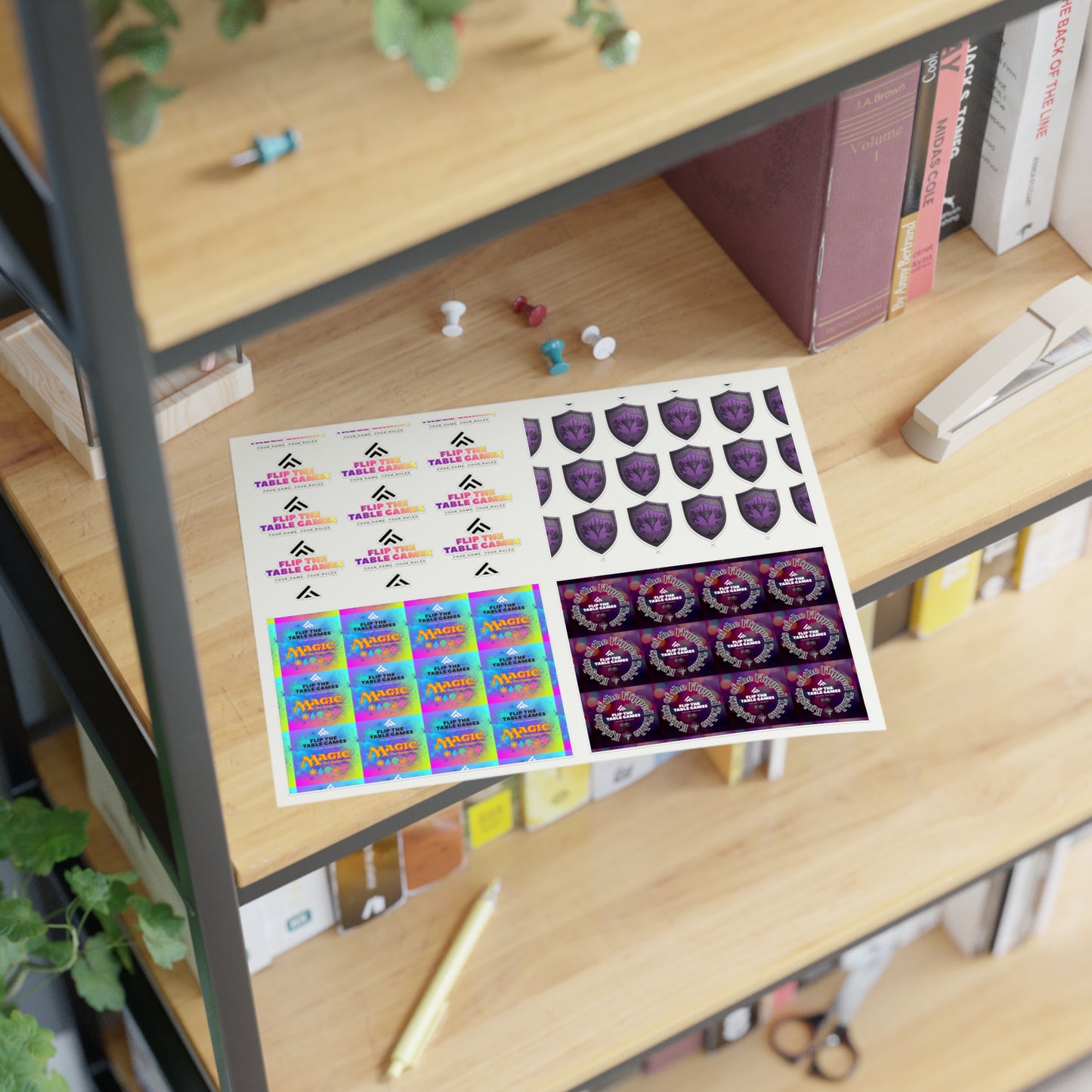 Whimsical Nature-Themed Sticker Sheets for Journals & Decor