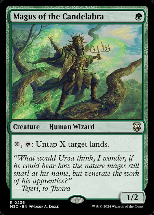 M3C, Magus of the Candelabra, Standard, 236, R, Near Mint, Normal, EN