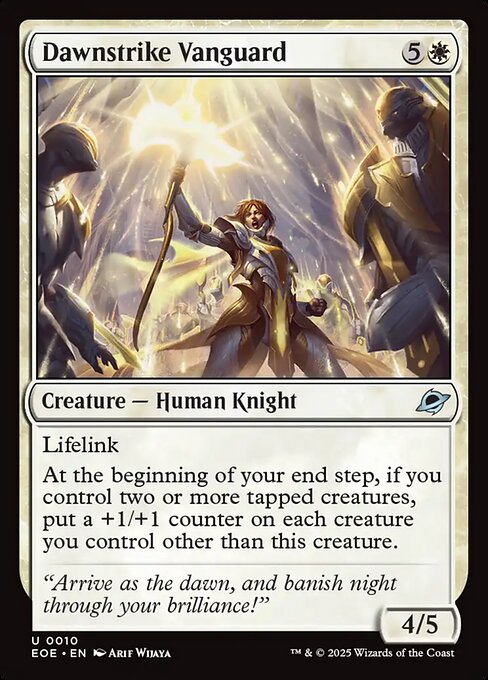 EOE, Dawnstrike Vanguard, Standard, 10, U, Near Mint, (Foil), EN