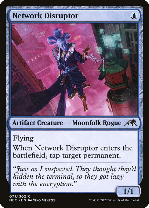 NEO, Network Disruptor, Standard, 71, C, Near Mint, Normal, EN