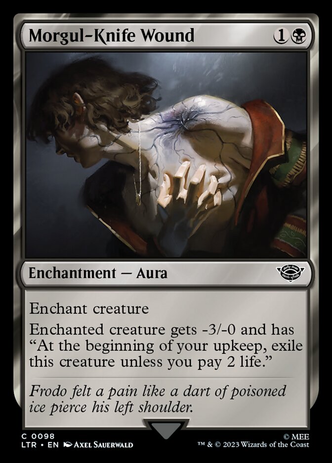 LTR, Morgul-Knife Wound, Standard, 98, C, Near Mint, Normal, EN