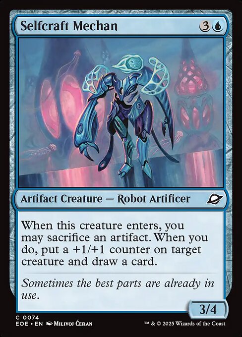 EOE, Selfcraft Mechan, Standard, 74, C, Near Mint, Normal, EN