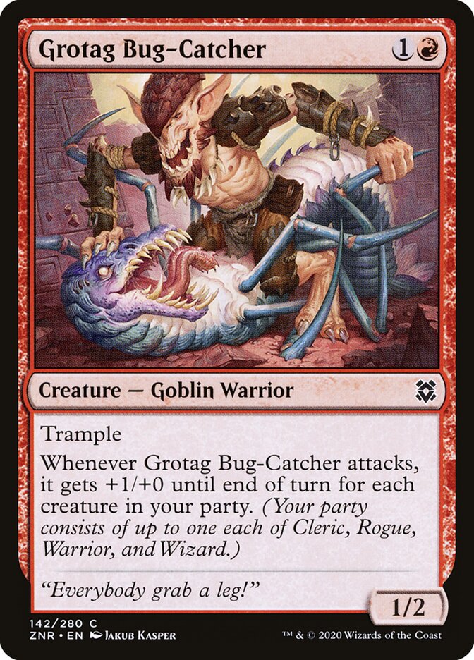 ZNR, Grotag Bug-Catcher, Standard, 142, C, Near Mint, Normal, EN