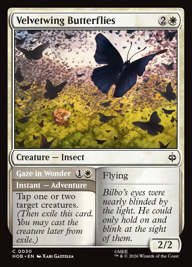 HOB, Velvetwing Butterflies // Gaze in Wonder, Standard, 30, C, Near Mint, Normal, EN