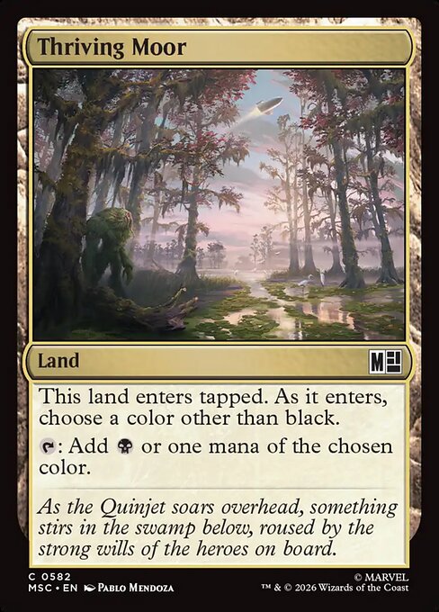MSC, Thriving Moor, Standard, 582, C, Near Mint, Normal, EN