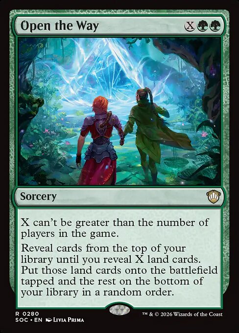 SOC, Open the Way, Standard, 280, R, Near Mint, Normal, EN