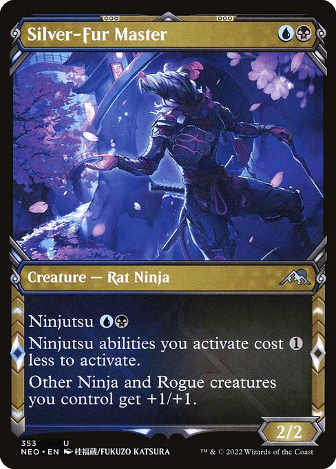 NEO, Silver-Fur Master, (Showcase), 353, U, Near Mint, Normal, EN