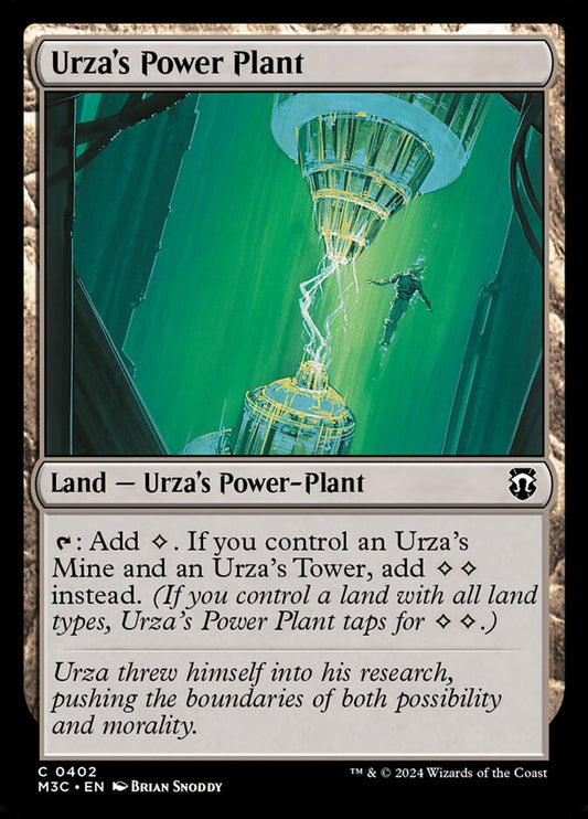 M3C, Urza's Power Plant, Standard, 402, C, Near Mint, Normal, EN