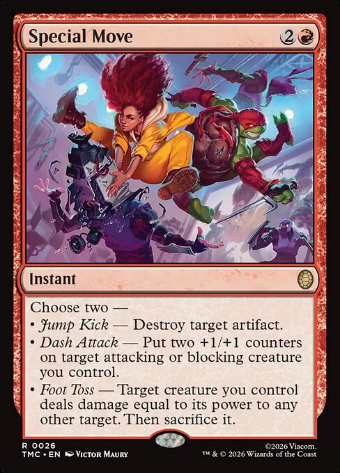 TMC, Special Move, Standard, 26, R, Near Mint, (Normal), EN