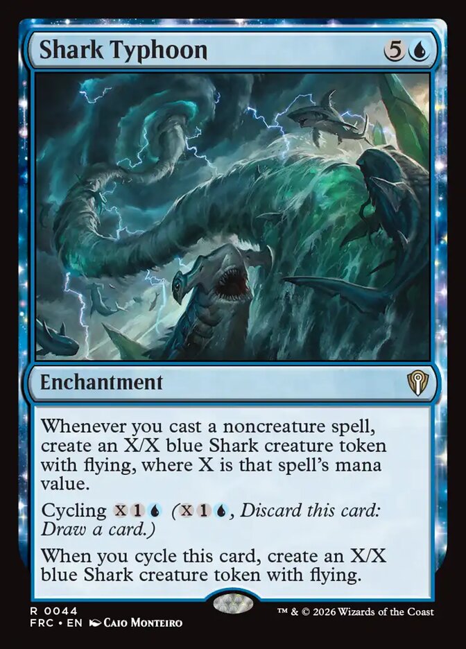 FRC, Shark Typhoon, Standard, 44, R, Near Mint, Normal, EN