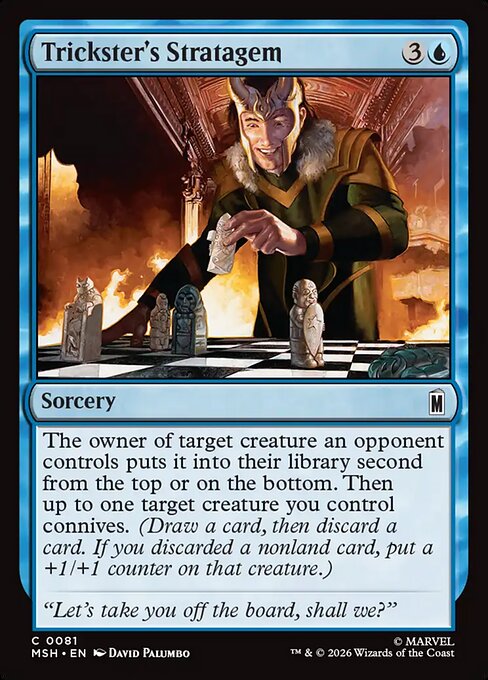 MSH, Trickster's Stratagem, Standard, 81, C, Near Mint, Normal, EN