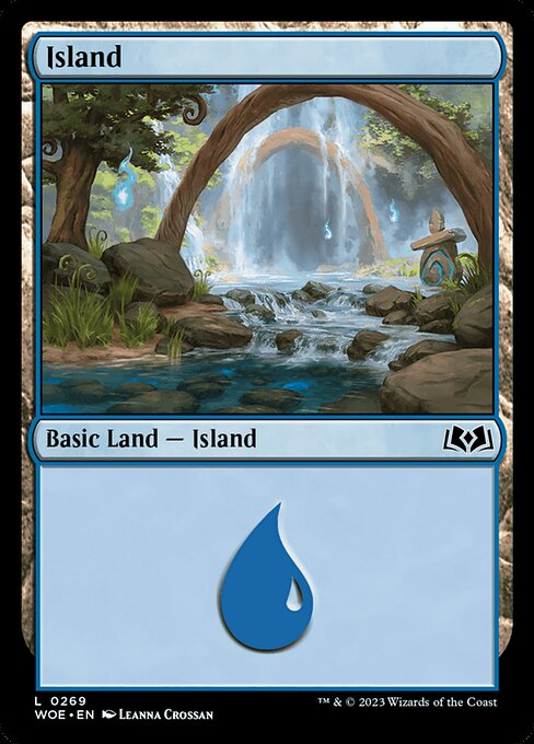 WOE, Island, Standard, 269, C, Near Mint, Normal, EN