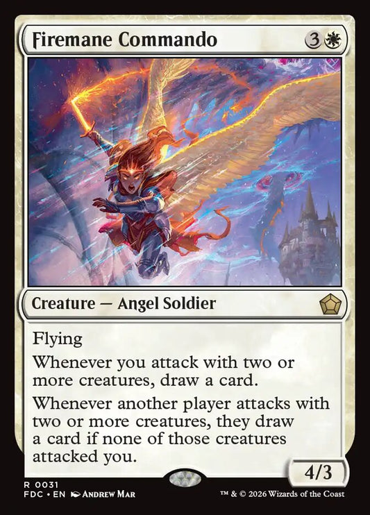 FDC, Firemane Commando, Standard, 31, R, Near Mint, Normal, EN