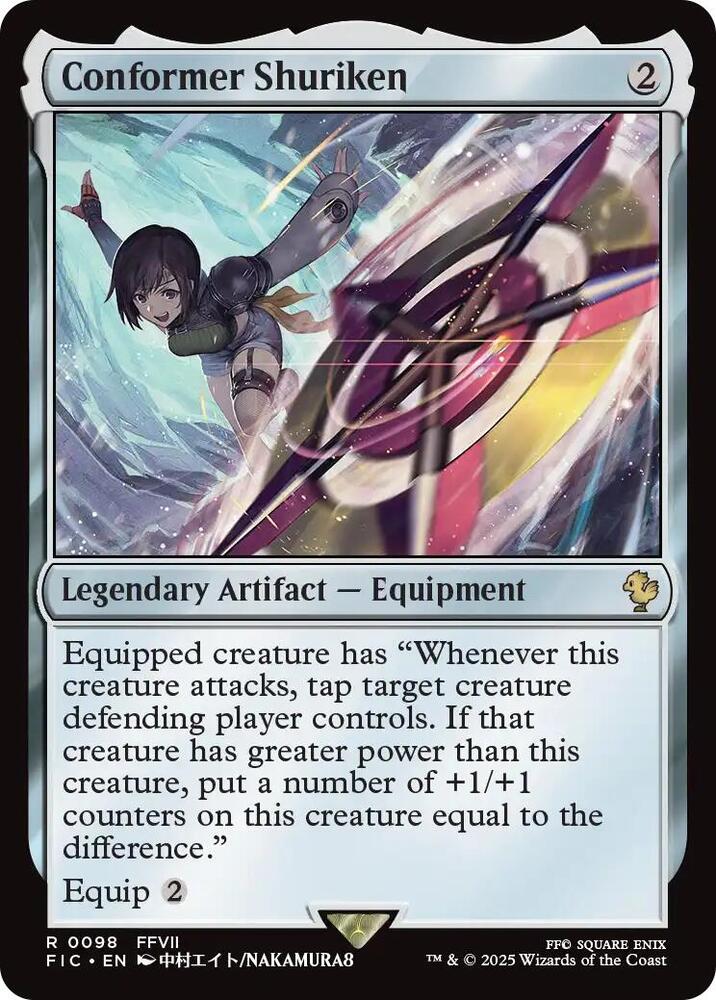 FIC, Conformer Shuriken, Standard, 98, R, Near Mint, Normal, EN