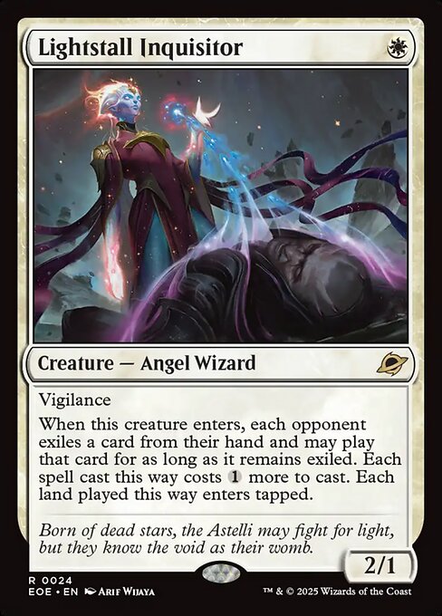 EOE, Lightstall Inquisitor, Standard, 24, R, Near Mint, (Foil), EN
