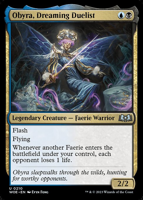 WOE, Obyra, Dreaming Duelist, Standard, 210, U, Near Mint, Normal, EN