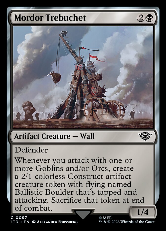 LTR, Mordor Trebuchet, Standard, 97, C, Near Mint, Normal, EN