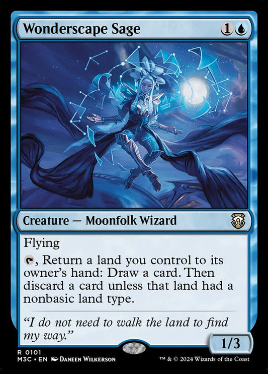 M3C, Wonderscape Sage, Standard, 101, R, Near Mint, Normal, EN
