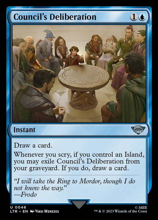 LTR, Council's Deliberation, Standard, 46, U, Near Mint, Normal, EN