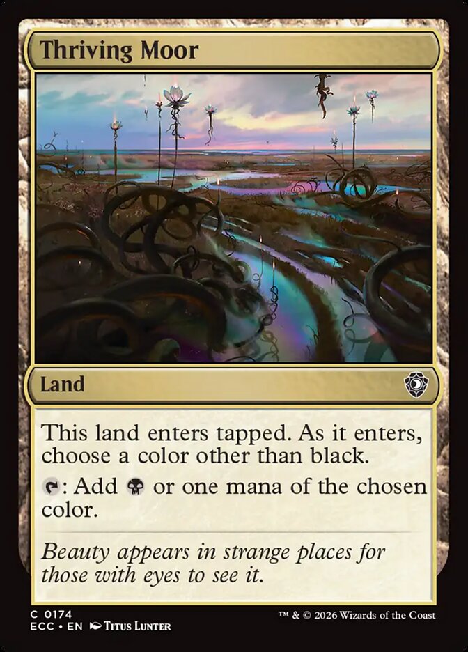 ECC, Thriving Moor, Standard, 174, C, Near Mint, Normal, EN