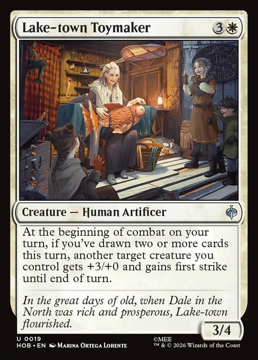 HOB, Lake-town Toymaker, Standard, 19, U, Near Mint, Normal, EN