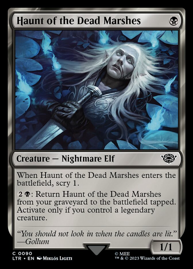 LTR, Haunt of the Dead Marshes, Standard, 90, C, Near Mint, Normal, EN