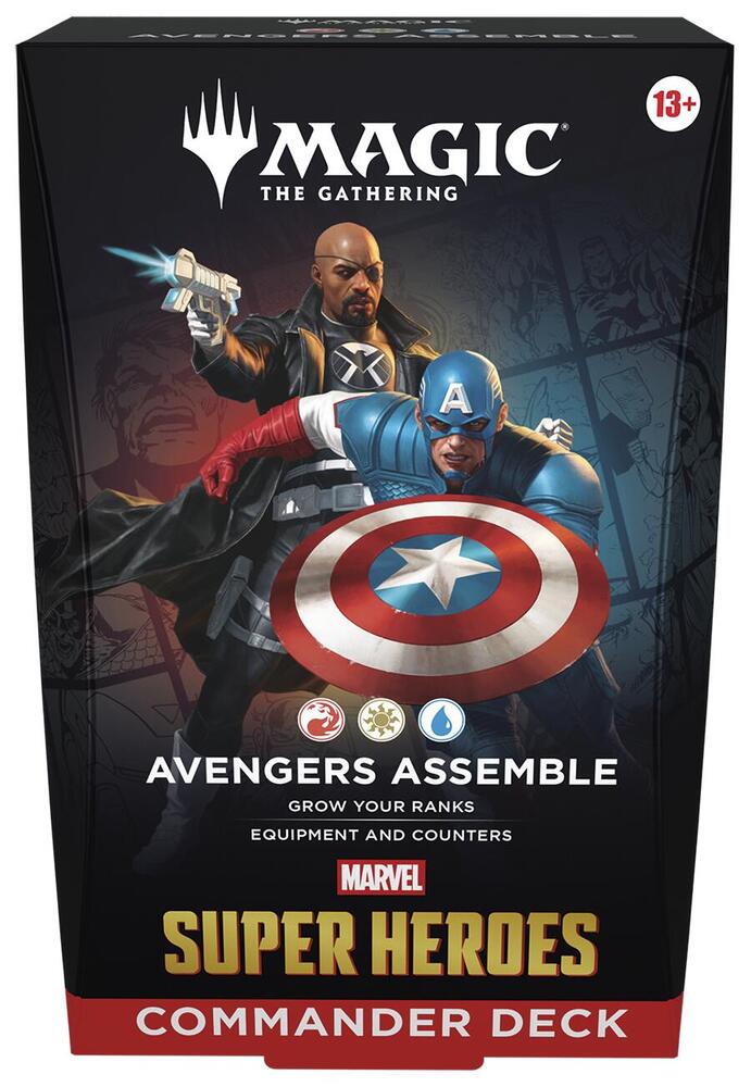 MSC, Marvel Super Heroes Commander Deck - Avengers Assemble, New, Sealed
