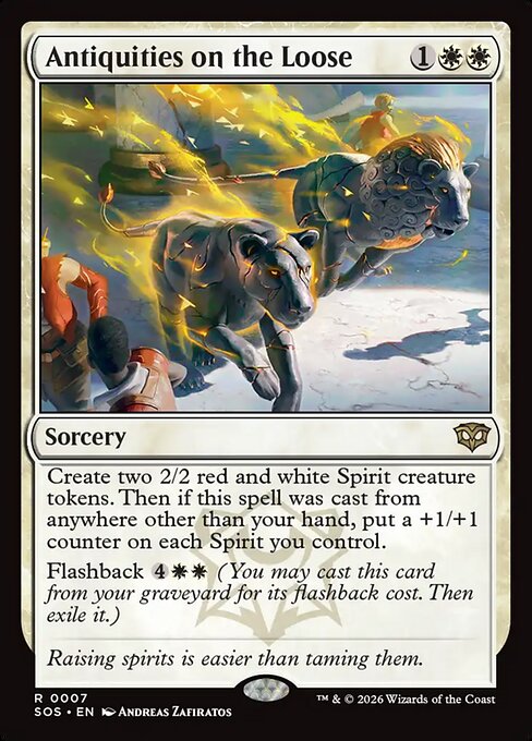 SOS, Antiquities on the Loose, Standard, 7, R, Near Mint, Normal, EN