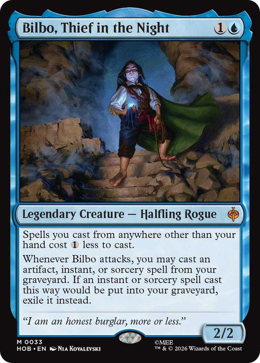 HOB, Bilbo, Thief in the Night, Standard, 33, M, Near Mint, Normal, EN